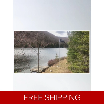 Le Studio Poster Lake Perry October 2020 Flag